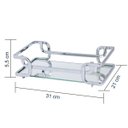 Ver imagem 3 de BANDEJA HARA LUANA CROMADA 20X30 CM