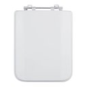 Ver imagem 1 de ASSENTO SANITÁRIO SQUARE BRANCO TAMPA P/VASO INCEPA MADEIRA LAQUEADA