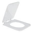 Ver imagem 2 de ASSENTO SANITÁRIO SQUARE BRANCO TAMPA P/VASO INCEPA MADEIRA LAQUEADA