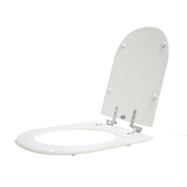 Assento Sanitário Laqueado Square Branco - Lorenzetti - 2