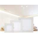 Ver imagem 4 de Plafon LED Embutir Quadrada 3W 6000K 12cm Kian