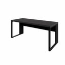 Ver imagem 3 de Mesa Escrivaninha Escritório 1,50m X 0,70m Pés Metal F5