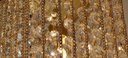 Ver imagem 3 de Lustre Pendente acabamento Dourado cristais e correntes asfour