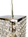 Ver imagem 3 de Lustre Pendente Cristal Acrílico Aço Inox