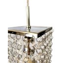 Ver imagem 3 de Lustre Pendente Cristal Acrílico Aço Inox