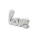 Ver imagem 3 de Letra veranica prateada Love decorar
