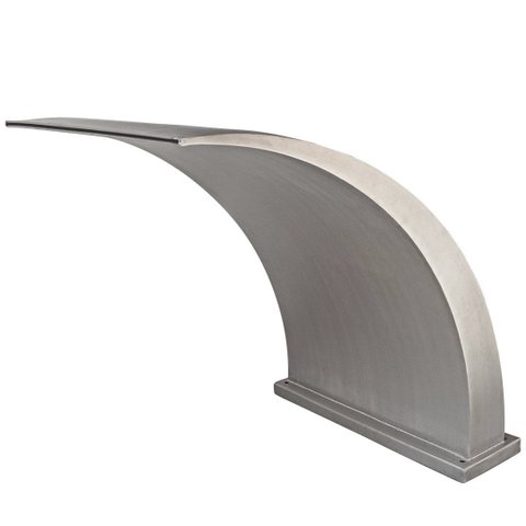 Cascata Inox para Piscina Wave Chão Grande