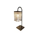 Ver imagem 2 de Abajur com Pêndulos Corrente e Cristais Legismos Asfour