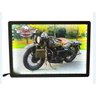 Quadro Iluminado com moldura leds retro harley davidson - 1