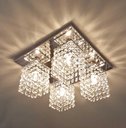 Ver imagem 2 de Lustre com cubos de pedras de cristais Asfour legtimos . Sala , quartos hall corredores