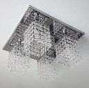 Ver imagem 1 de Lustre com cubos de pedras de cristais Asfour legtimos . Sala , quartos hall corredores