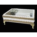 Ver imagem 1 de Bandejas decorativa stras e perolas com revestimento interno vidro