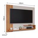 Ver imagem 4 de Painel Suspenso Dunas Off White/cinamomo para Tv até 50” - Permóbili