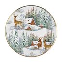 Ver imagem 3 de Jogo de Jantar C20 Peças Rena Premium Filete Ouro Prim Linha