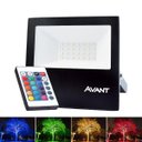 Ver imagem 1 de Refletor Holofote Led 30W Rgb Colorido Bivolt com Controle