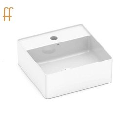 Cuba de Apoio Quadrada S/M 35x35 Design D3 Branco - CELITE - 1