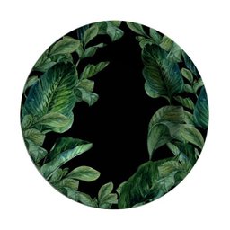 Jogo de Jantar Preto Leaves Decorado com 20 Peças Primeira Linha - 3