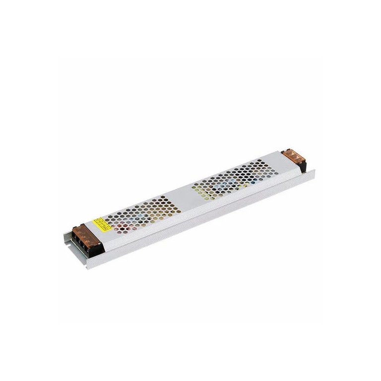 Driver Slim Fita Led 10A 12V Retangular Alumínio