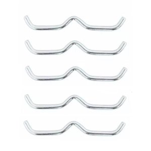 Kit 50 Ganchos Bigode W Mini Cama Elástica Jump Profissional