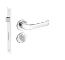 Ver imagem 1 de Fechadura Imab Duna Banheiro - Cromado