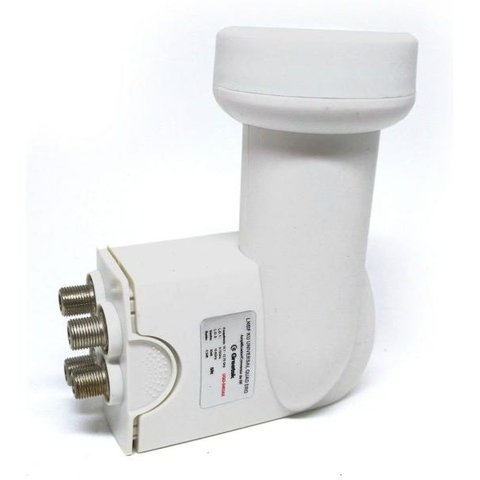 Lnbf Banda Ku Quadruplo 4 saidas Universal Hd Greatek