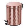 Lixeira Rio de Janeiro 5 Litros Rose Gold - 3