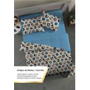 Ver imagem 1 de Lençol de malha solteiro 2 peças Linha Disney Mickey Mouse Amigos