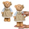 Escultura Urso Resina Baby Decoração Sala Quarto 29x14cm - 1