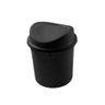 Lixeira Basculante 2,7 Litros Preta - Plasvale - 1