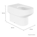 Ver imagem 2 de Bacia Convencional Deca Carrara Branco Cod: P.60.17