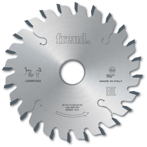 Riscador Cônico para Seccionadora 115 x 45 x 24Z - Esp. 3.1 a 4.2mm - LI25M31-DC3 Freud