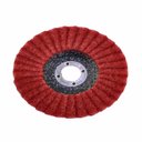 Ver imagem 2 de 10 Disco Polimento Fibra de Malha Fina 100mm Madeira Metal