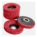 Ver imagem 1 de 10 Disco Polimento Fibra de Malha Fina 100mm Madeira Metal