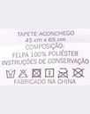 Ver imagem 4 de Tapete Banheiro Antiderrapante Aconchego 45x65cm Corttex - Rosa
