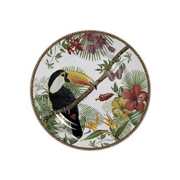 Jogo de Jantar Tropicos Decorado com 20 Peças Primeira Linha - 4