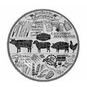 Ver imagem 1 de JOGO DE PRATOS CHURRASCO RASO COM 6 PEÇAS - PRIMEIRA LINHA