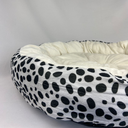 Ver imagem 5 de Cama Cachorro Gato Ninho Nuvem Caminha Macia Redonda 55x55cm Branco
