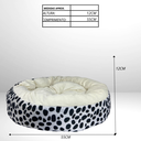 Ver imagem 6 de Cama Cachorro Gato Ninho Nuvem Caminha Macia Redonda 55x55cm Branco
