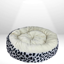 Ver imagem 4 de Cama Cachorro Gato Ninho Nuvem Caminha Macia Redonda 55x55cm Branco