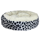 Ver imagem 1 de Cama Cachorro Gato Ninho Nuvem Caminha Macia Redonda 55x55cm Branco
