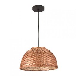 Luminária Pendente Blumenau Bali Cesto 1xe27 35cm - 1