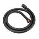 Ver imagem 7 de Ducha Chuveiro Quadrado Black/Preto 30x30 Inox C/Desviador
