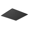 Ducha Chuveiro Quadrado Black/Preto 30x30 Inox C/Desviador - 8