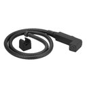 Ver imagem 6 de Ducha Chuveiro Quadrado Black/Preto 30x30 Inox C/Desviador