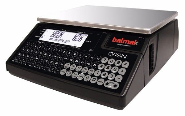 Balança Etiquetadora 30 Kg Orion 1 Plus Ethernet - Balmak - Bivolt - 1
