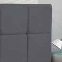 Ver imagem 4 de Cabeceira para Cama Box Casal 140 Cm Cinza - D'Rossi