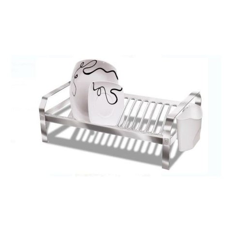 Escorredor De Pratos 16 Pratos Box Inox