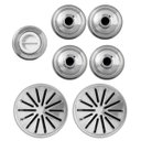 Ver imagem 1 de Kit 1 Dispositivo Aspiração 4 Retorno 2 Drenos Para Piscina