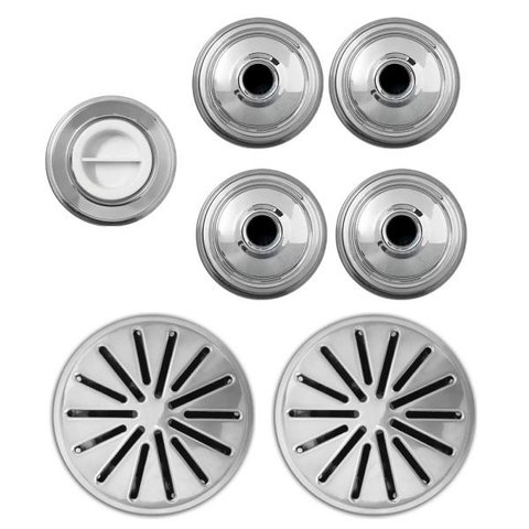 Kit 1 Dispositivo Aspiração 4 Retorno 2 Drenos Para Piscina