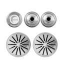 Ver imagem 1 de Kit 1 Dispositivo Aspiração 2 Retorno 2 Drenos Inox Para Piscina